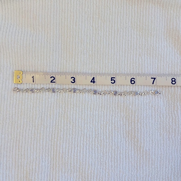 Sterling Silver Tanzanite Bracelet - Picture 2 of 5